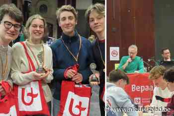 Sint-Jozef-Klein-Seminarie kroont zich tot Belgisch kampioen quizzen voor schoolteams: “Razendspannende finale”