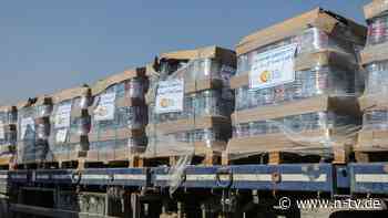 Güter landen auf Schwarzmarkt: Banden in Gaza stehlen offenbar Hilfsgüter