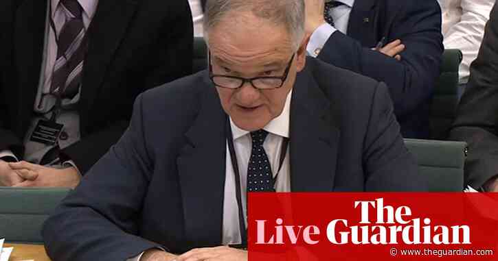 Sacked Post Office chair says he has been subject of ‘smear campaign’ by the government – UK politics live
