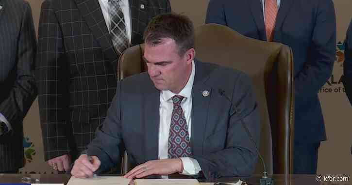 No more state grocery tax as Gov. Stitt proposal into law
