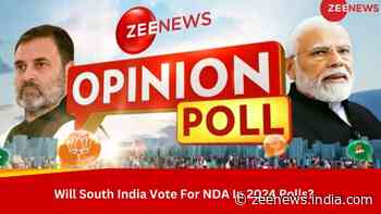 Zee News-MATRIZE Lok Sabha Opinion Poll: Will PM Modi`s Big Southern Push Benefit NDA In 2024 Polls?