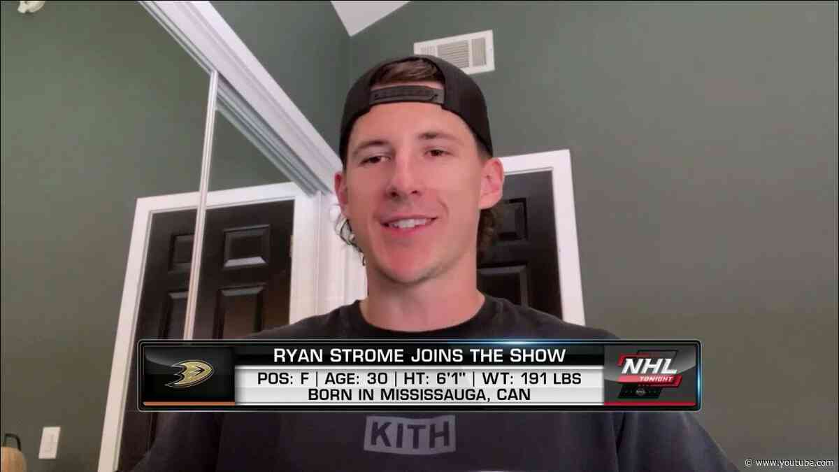 Ryan Strome Joins NHL Network Talking Ducks Days at Disney