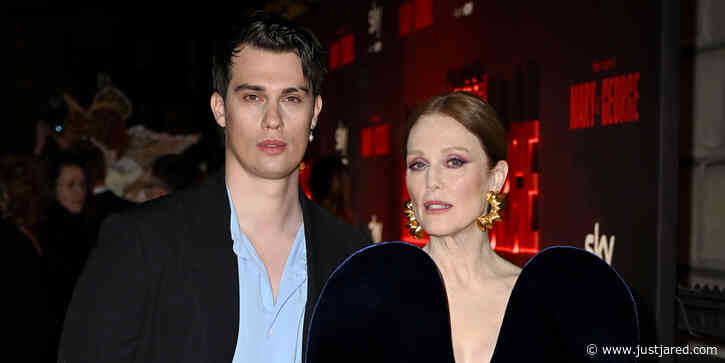 Nicholas Galitzine & Julianne Moore Rule the Red Carpet at 'Mary & George' Premiere
