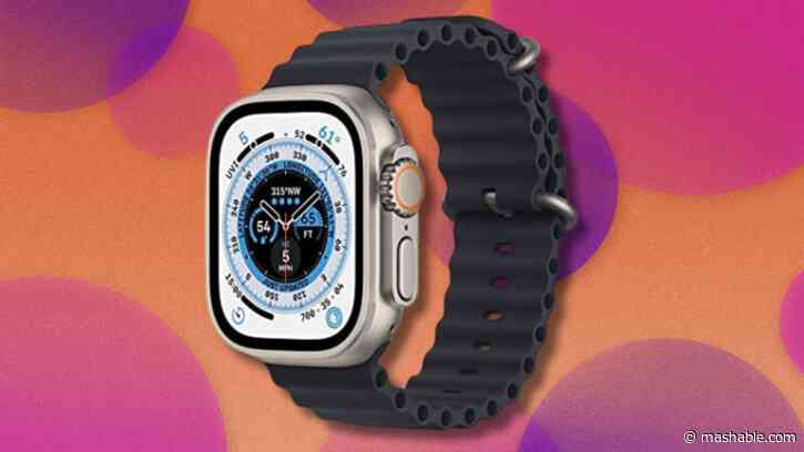 Grab a refurbished original Apple Watch Ultra for $72 off