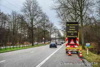 Dit weekend grote hinder verwacht bij aanleg vrije busbaan op Boudewijnlaan in Diepenbeek
