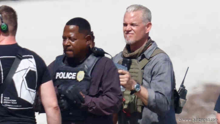 Eric Dane Spotted Filming 'Bad Boys 4' with Will Smith & Martin Lawrence (Photos)