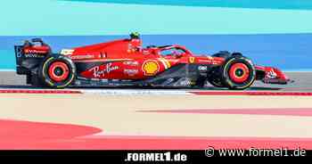 F1-Training Bahrain: Sainz vor Alonso, Verstappen nur auf Platz 3