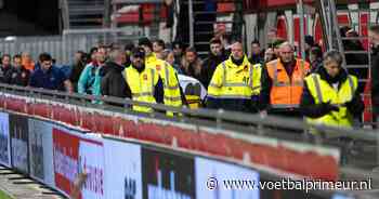 MVV en Dordrecht mochten van fans niet verder spelen, ook medisch noodgeval