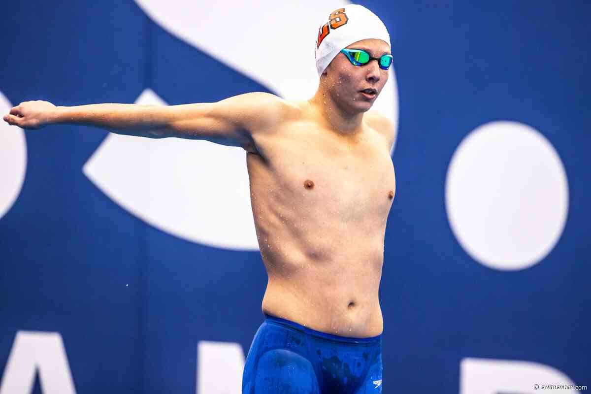 He Does It Again: Luka Mijatovic Breaks Another National Age Group Record in the 400 Free