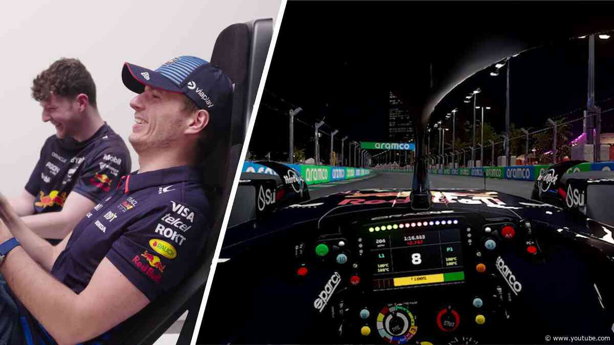 Max Verstappen Takes On The Fastest Street Circuit | Oracle Virtual Laps