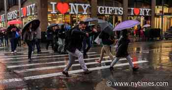 Rain Douses New York and Southern New England