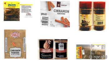 The FDA issues an alert for 6 brands of cinnamon possibly containing lead