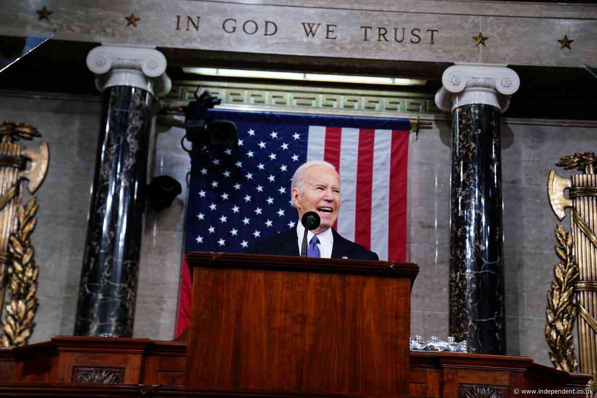 Trump attacks, the border, abortion and Gaza: Key moments from Biden’s State of the Union