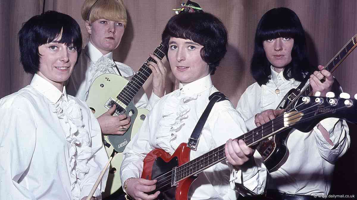 'Girls don't play guitars!' ... Lennon said, standing there in his pants: The Liverbirds were Britain's first girl band but not everyone wanted them to succeed