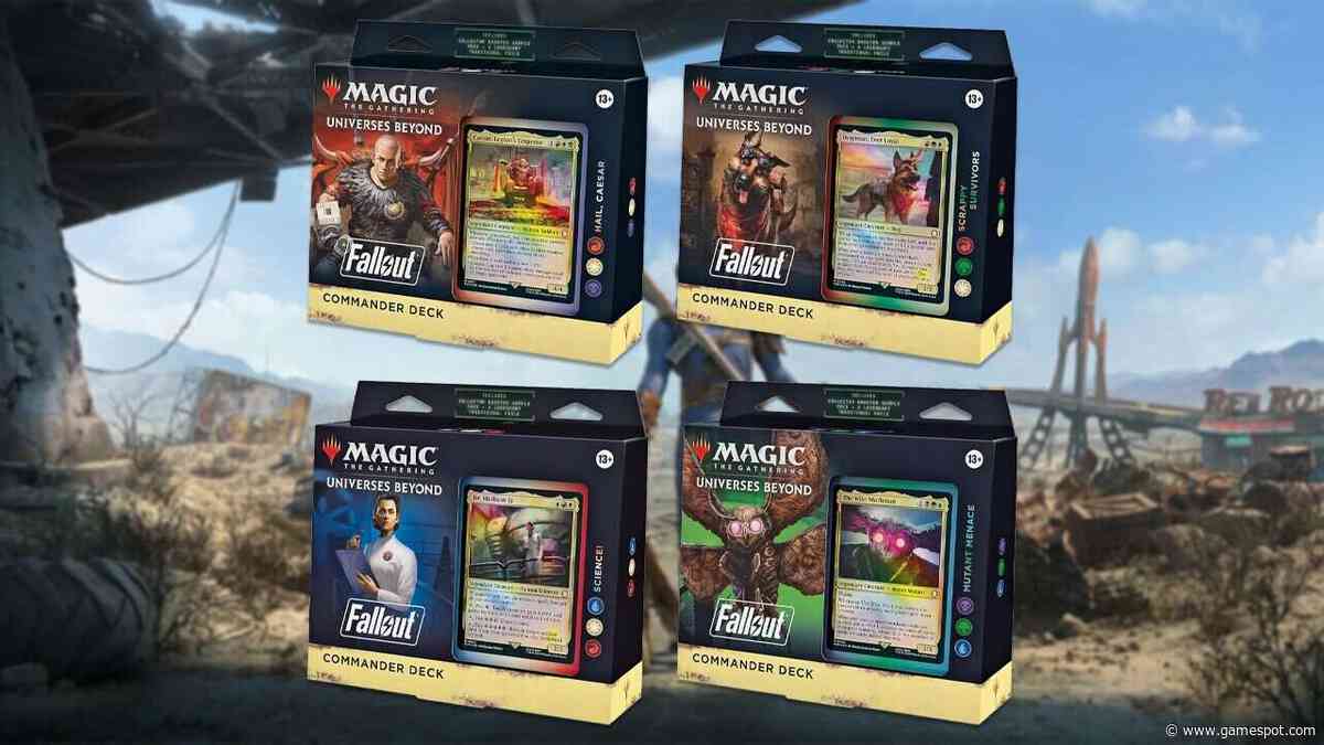 Magic: The Gathering Fallout Cards Available Now At Amazon