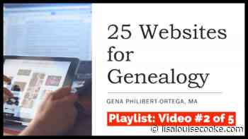 Genealogy Websites: #5 – 12 of our 25 Websites for Genealogy!