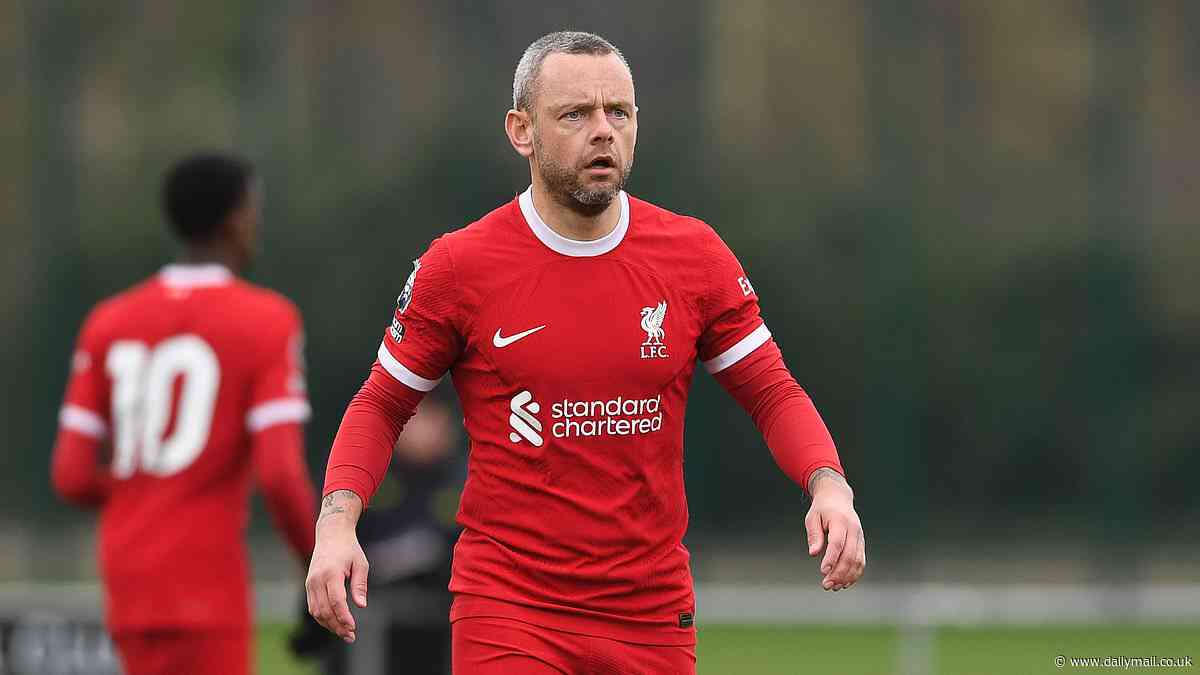 Forgotten Liverpool star receives dramatic last-minute red card while playing for the club's Under-21s... before goalkeeping heroics spare his blushes!