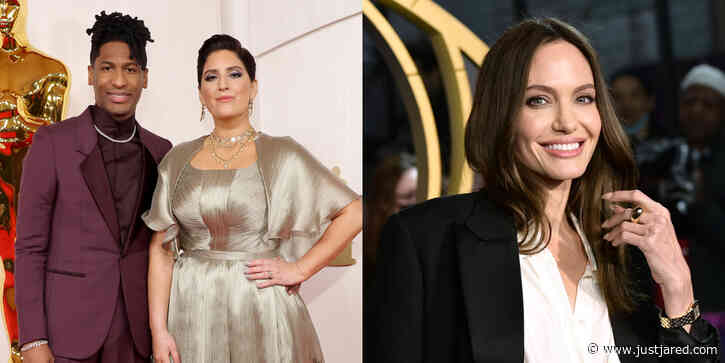Angelina Jolie Designed Oscars 2024 Dress Worn by Jon Batiste's Wife Suleika Jaouad