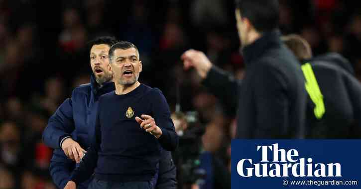 'Arteta insulted my family': Porto coach accuses Arsenal manager – video