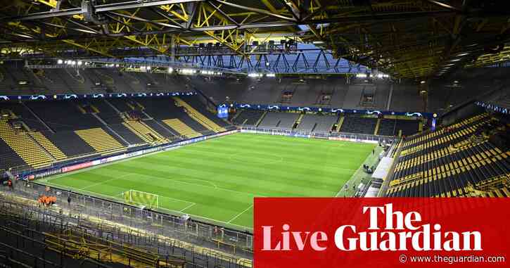 Borussia Dortmund v PSV Eindhoven: Champions League last 16, second leg – live