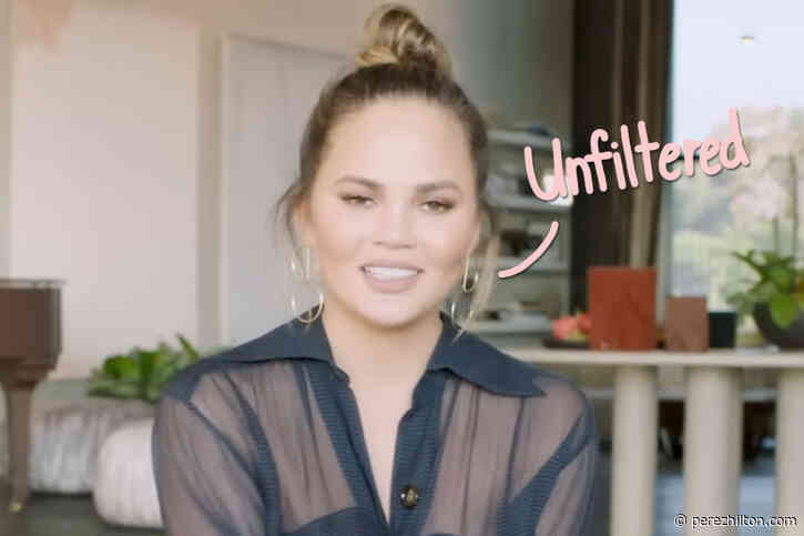 Chrissy Teigen Points Out Her ‘Boob Lift Scars’ In Sheer Oscars Party Gown!