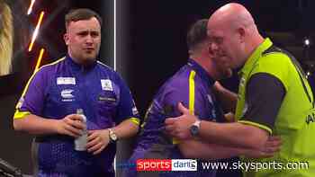 Agonising! Littler almost hits ANOTHER nine-darter in thrashing of MVG