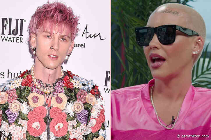Amber Rose Says Ex Machine Gun Kelly Apologized For Treating Her So Badly!