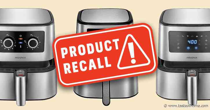 Best Buy Just Recalled 280,000+ Air Fryers Due to Fire and Burn Hazards