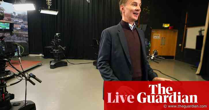 Hunt claims Tories are ‘transparent’ about donations while row continues over further possible Hester £5m donation – UK politics live