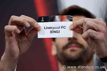Europa League draw: Liverpool vs Atalanta, Bayer Leverkusen vs West Ham