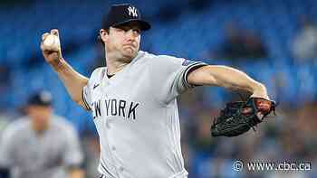 Yankees pitcher Gerrit Cole won't throw for 3-4 weeks due to elbow injury