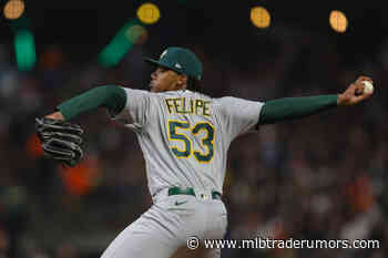 A’s Designate Angel Felipe For Assignment