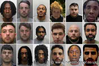 Faces of south Londoners jailed in March 2024 so far