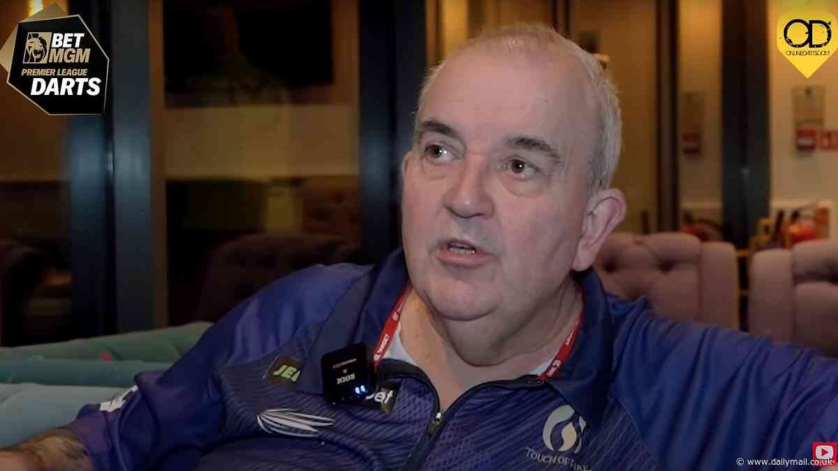 Phil 'The Power' Taylor, 63, opens up on 'nightmare' battle with arthritis claiming the illness has 'killed everything' - as the darts legend says he is 'doing all he can' to end his glittering career on a high