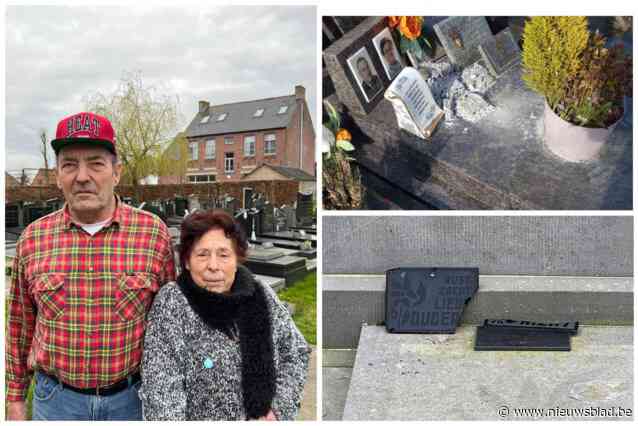 Bewoners klagen vandalisme op kerkhof aan nadat tiental beeldjes en gedenkplaten sneuvelden: “Wie schept hier plezier in?”