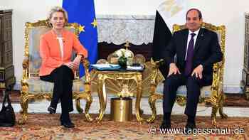 EU verspricht Ägypten Milliarden Euro