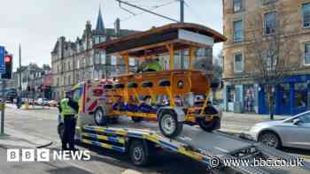 Police seize 'beer bike' over traffic offences