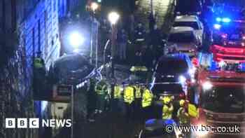 OAP reported after car crashes into tenement