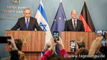 Besuch bei Netanyahu: Scholz fordert mehr Hilfe für Gaza-Bewohner