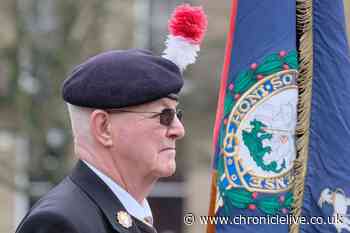 People pay respects at St Patrick's Day memorial service and parade for Tyneside Irish Brigade