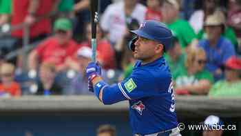 Canada's Joey Votto homers in 1st game with Blue Jays, helping club to pre-season tie