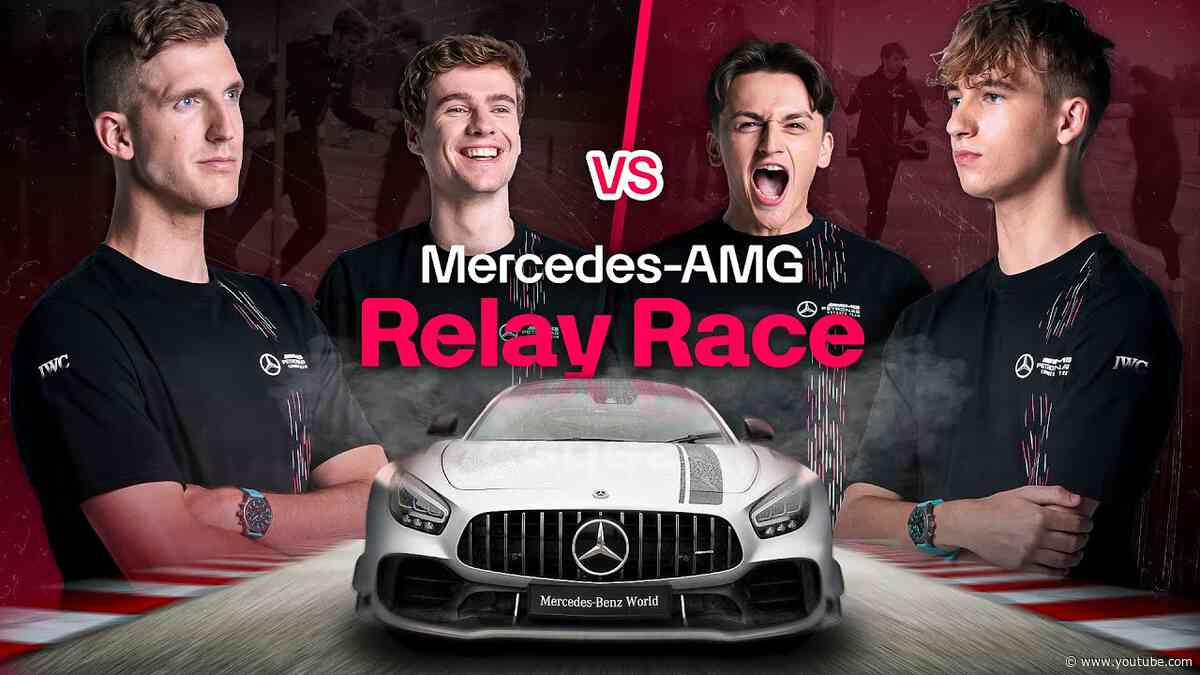 He held me back! 😲 | Mercedes F1 Esports Relay Challenge
