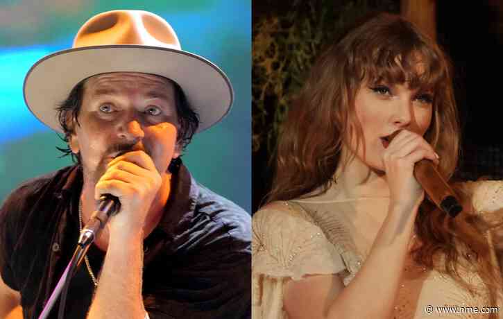 Pearl Jam’s Eddie Vedder says his first Taylor Swift show “reminded me of punk crowds”