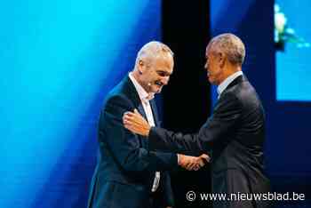 Jürgen Ingels interviewde Barack Obama: “Natuurlijk had ik stress, maar ik heb vooral genoten”