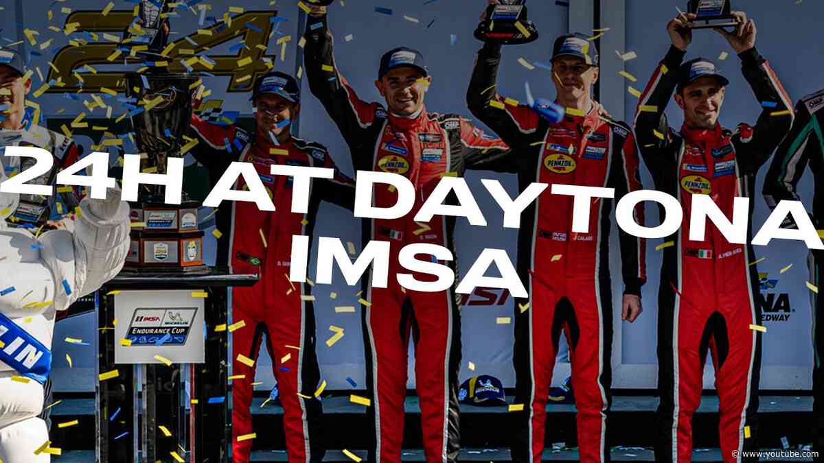 Ferrari wins the 24 Hours At Daytona | IMSA