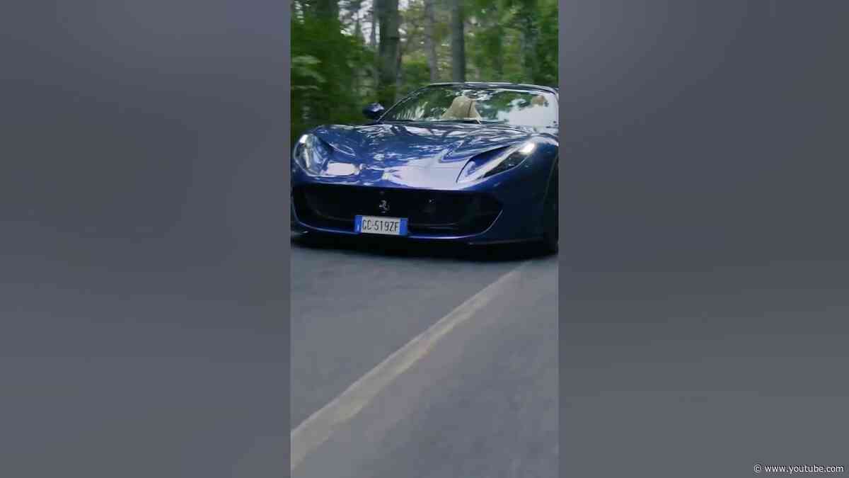 Time to enjoy some spring air. #Ferrari812GTS #Bobbio #DrivingFerrari #Ferrari