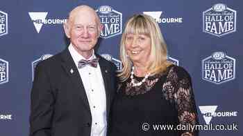 Footy legend Kevin Bartlett is left shattered by his wife Denise's shock death