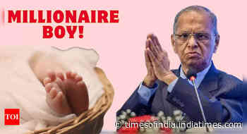 Grandpa Murthy gifts 4-month-old ₹240 crore Infosys stake