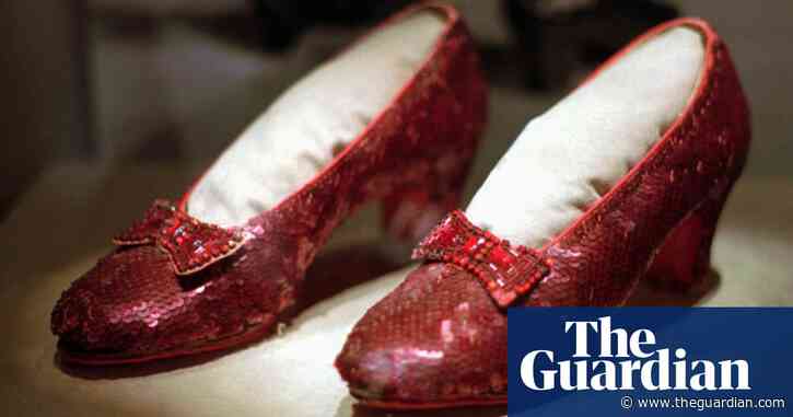 Second man charged with stealing Dorothy’s Wizard of Oz ruby slippers