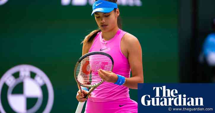 Emma Raducanu pulls out of Miami Open with lower back injury